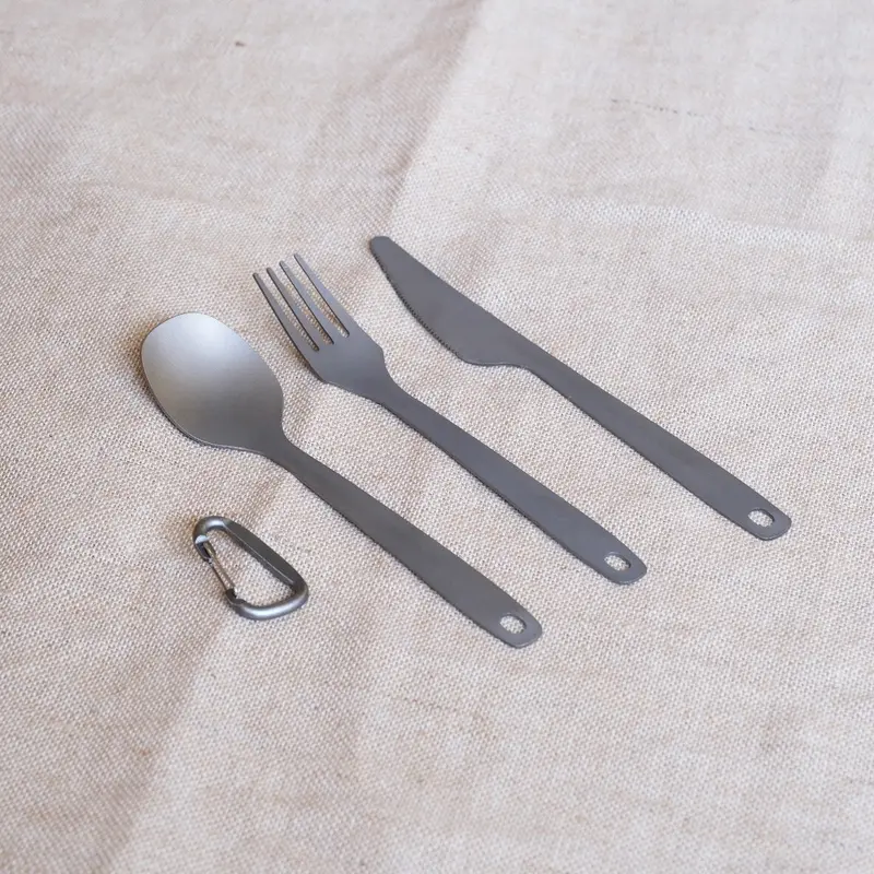 Titanium Cutlery Set - 3 Pcs