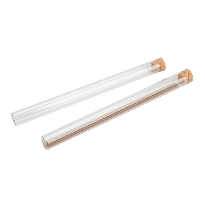 Glass incense container