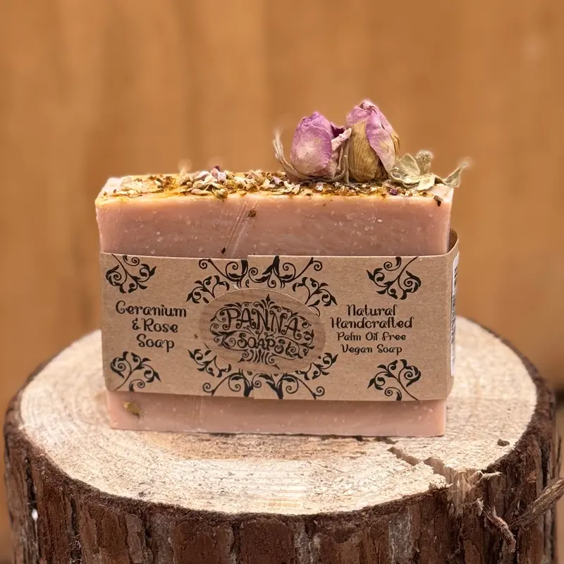 Geranium & Rose Soap