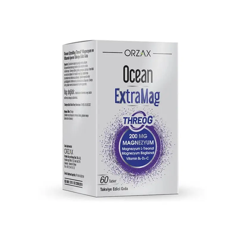 Ocean Extramag Threog 200 Mg Magnesium 60 Tablets