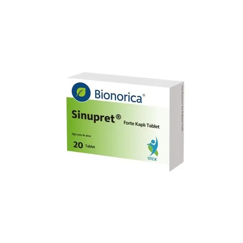Sinupret Herbal Extract 20 Tablets