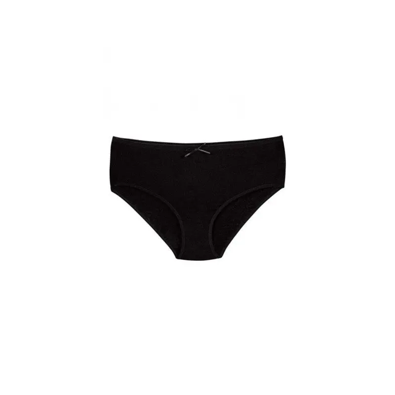 12 Pieces Yldz Women Bamboo Bato Panties Black 3921
