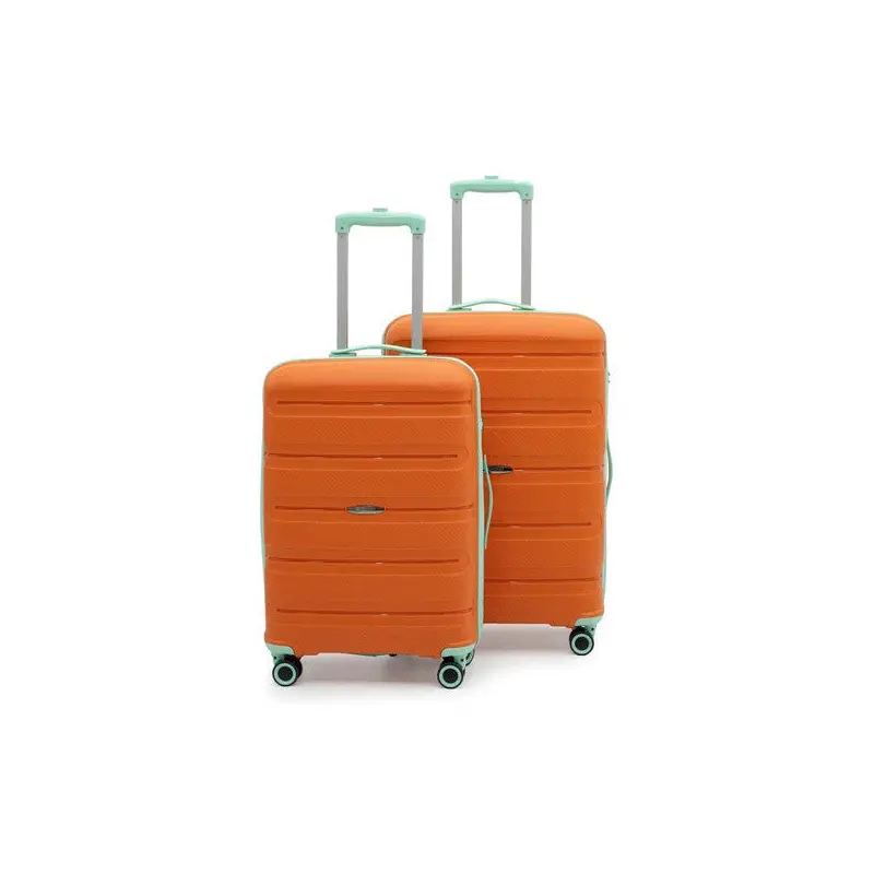 Artemis Polypropylene & Unbreakable 2-Piece Luggage Set Large & Medium - Aqua Green