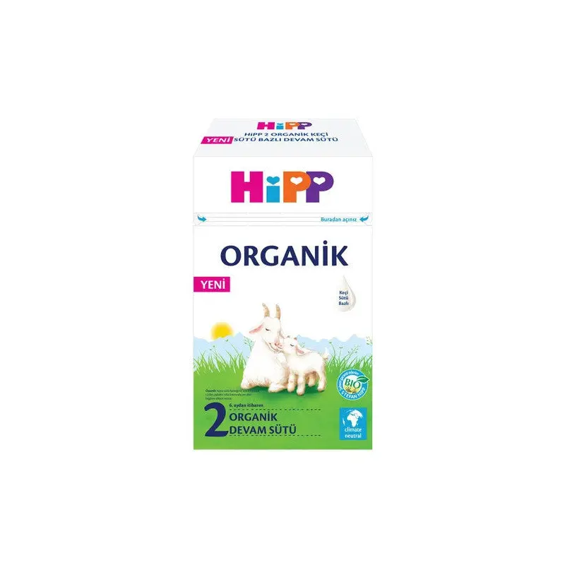 Hipp 2 Organic Goat Milk Based Follow-On Milk 400 Gr