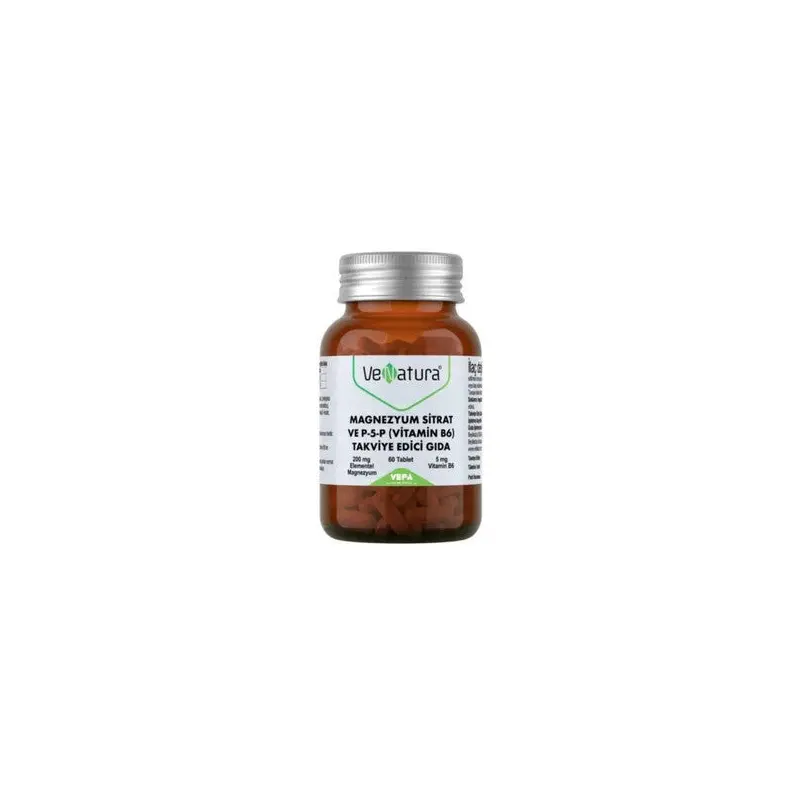 Venatura Magnesium Citrate And P-5-P (Vitamin B6) Food Supplement 60 Tablets