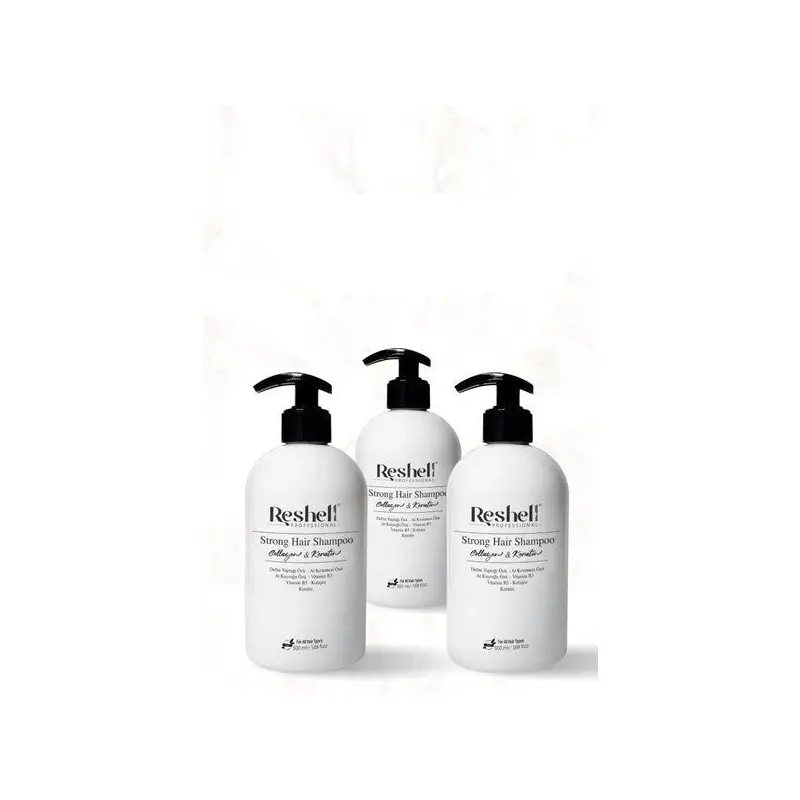 Reshell Hair Loss Care Shampoo Horsetail Extract Salt-Free Collagen And Keratin Additive 500 Ml