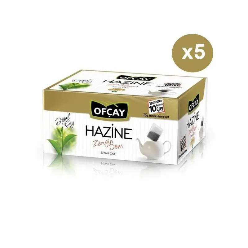 Ofay Treasure Zengindem Teapot Tea Bag 30 x 15 gr x 5 PACK