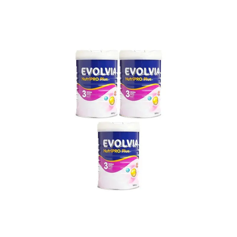 Evolvia Nutripro Plus 3 Baby Food 1000 Gr X 3 Pieces