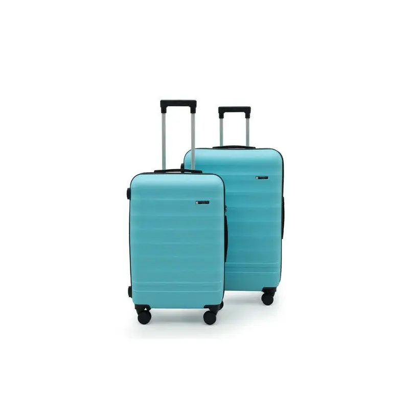 Babil Lux 2-Piece Abs Luggage Set Large & Medium - Blue