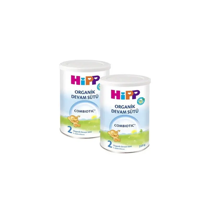 2 Organic Combiotic Follow-On Milk Number 350 Gr X 2 Pieces