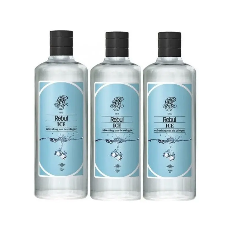 Rebul Ice Cologne 80 Degrees 3 Pcs 270 Ml