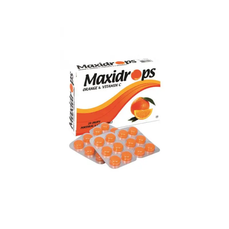 Maxidrops Orange & Vitamin C 24 Drops