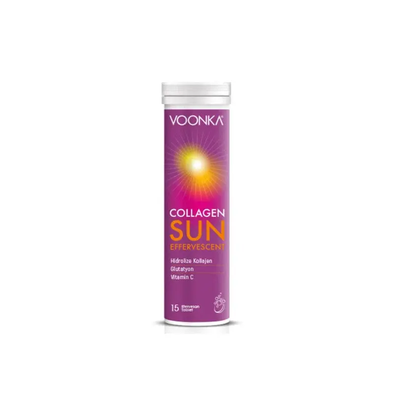 Voonka Collagen Sun Effervescent 15 Efervesan Tablet