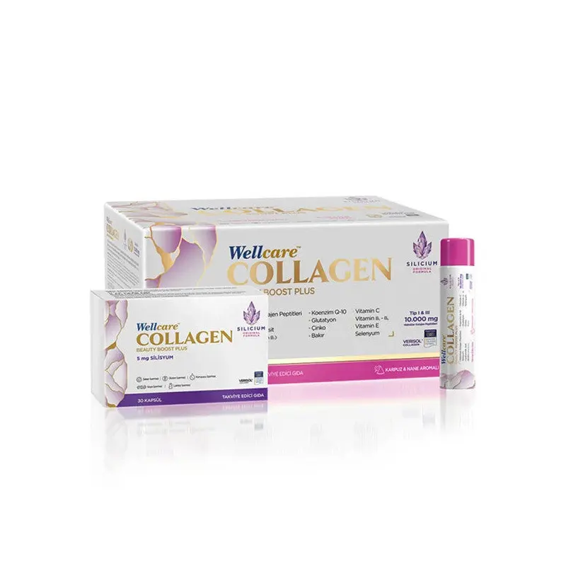 Wellcare Collagen Beauty Boost 10,000 Mg 30 Tubes And 30 Capsules