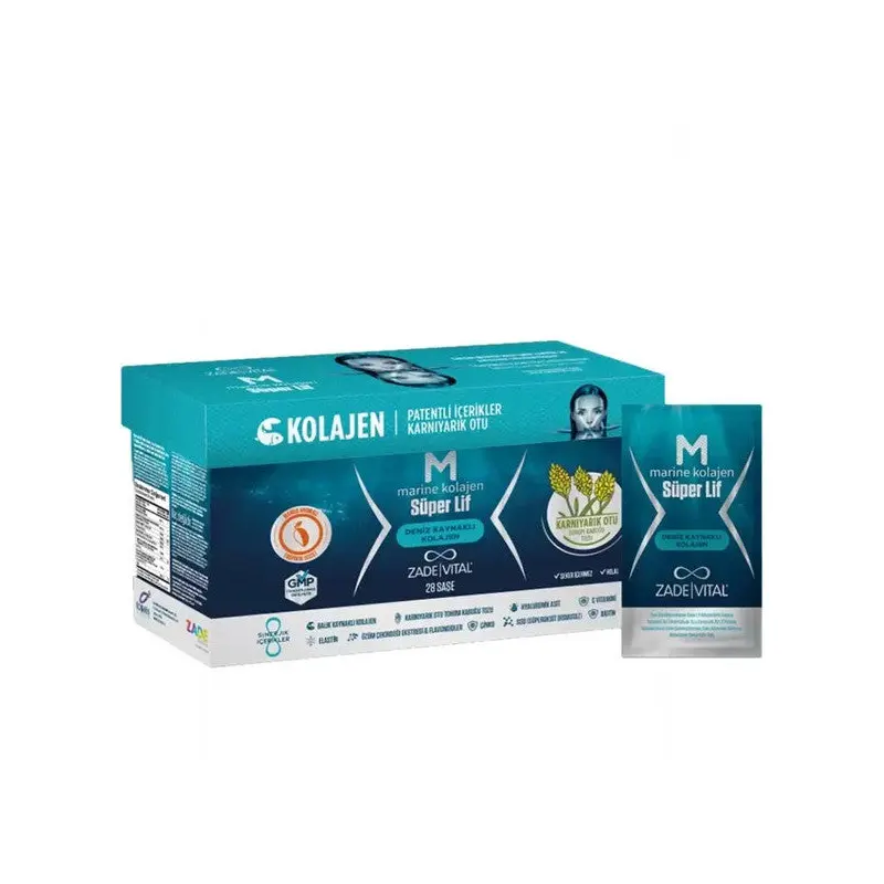 Zade Vital Marine Collagen Super Fiber 28 Sachets
