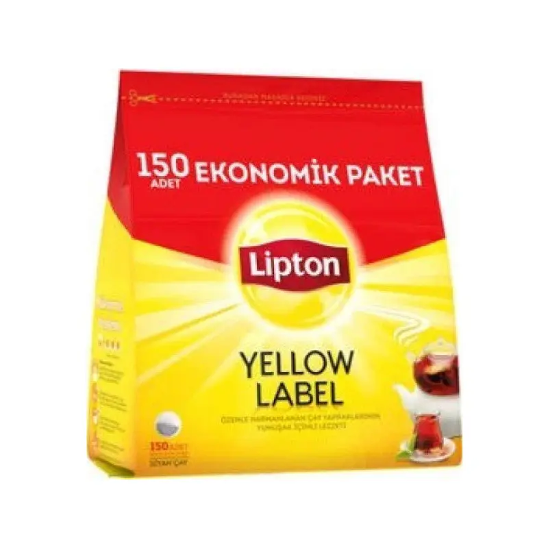 Lipton Yellow Label Teapot Black Tea Bags 150 Pieces 8 Packs