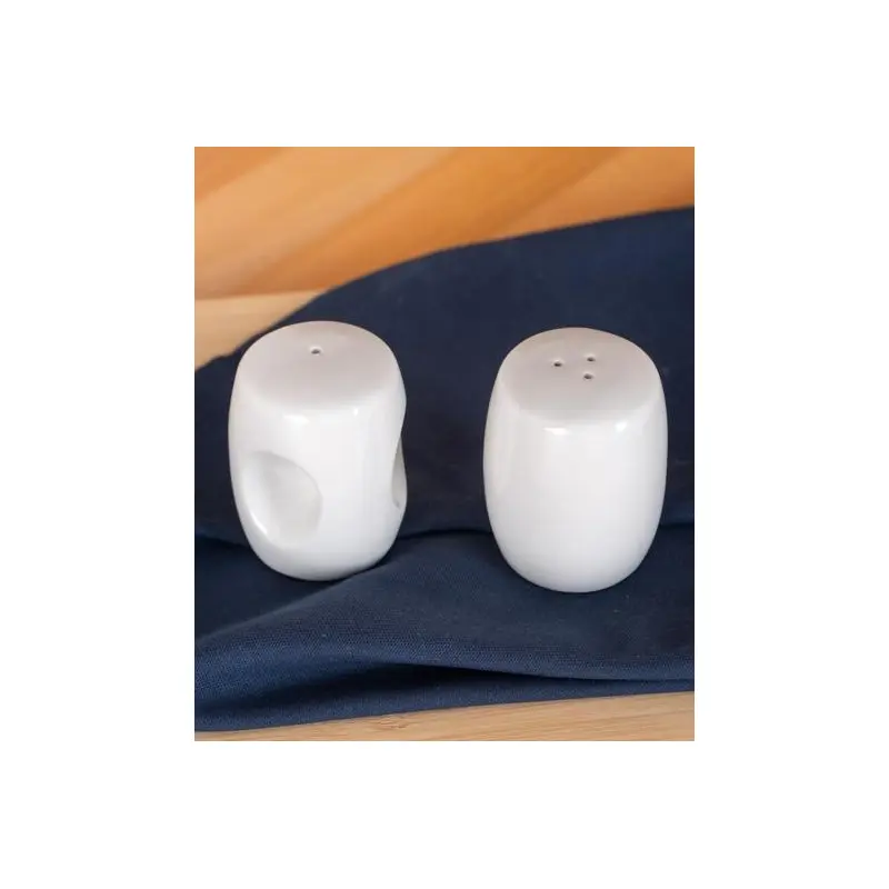 Bianco Perla Salt/pepper Shaker Set - 7 Cm (Porcelain)
