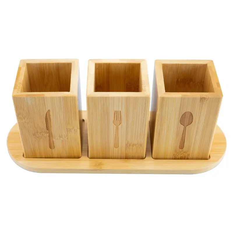 Miccho - 4 Piece Square Cutlery Stand