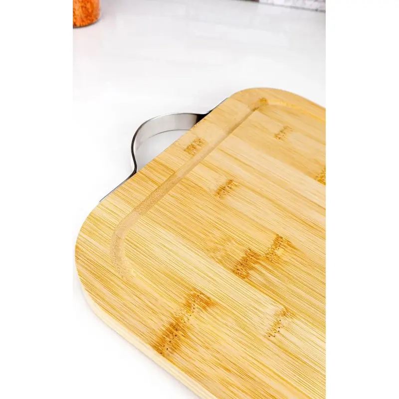 Zoe - Cutting Board With Steel Handle