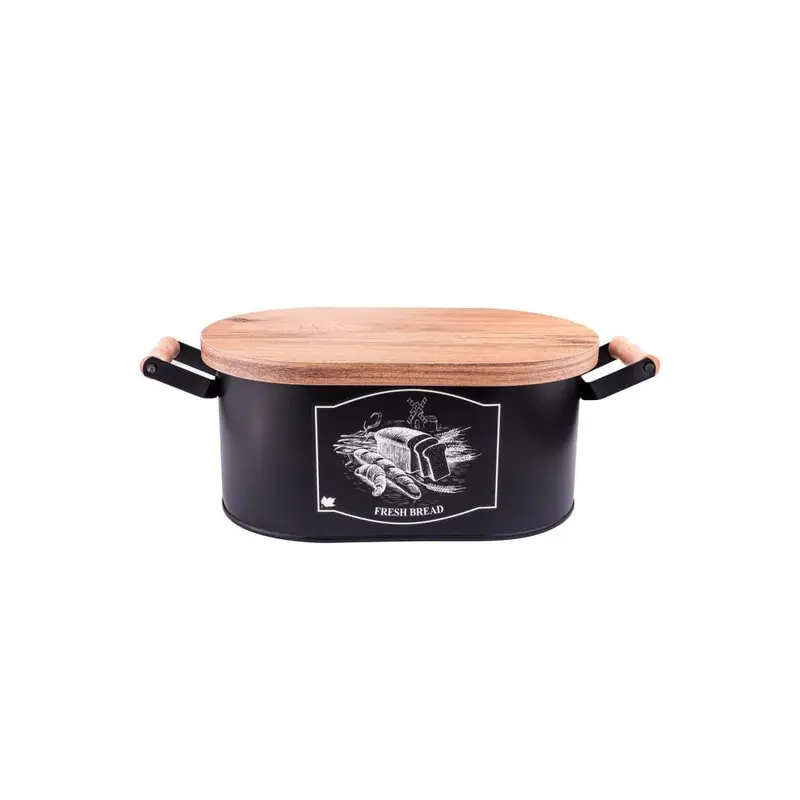 Sonata - Bread Box With Cutting Board Lid