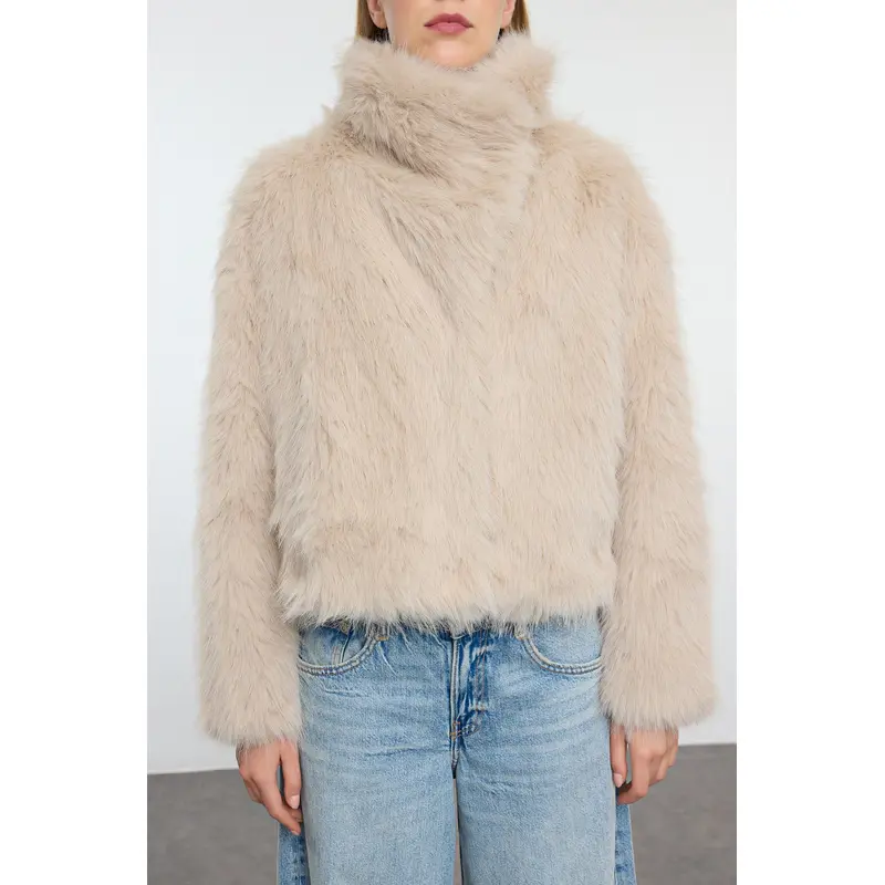 Women's Unifarben Oversize Winter Jackets