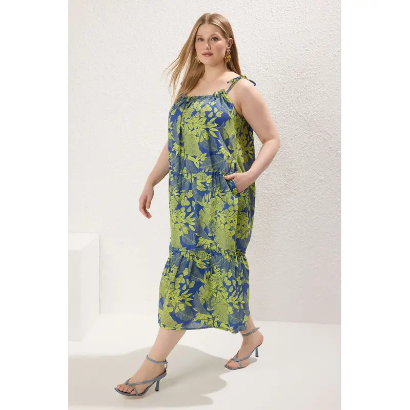 Curve Very Colorful Plus Size Dress