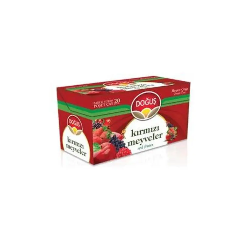 Dou Tea Dou Red Fruits Herbal Tea 40 Gr 12 Pack