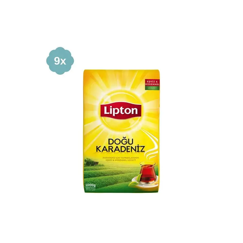 Lipton Eastern Black Sea Loose Black Tea 1000 Gr X 9 Pieces
