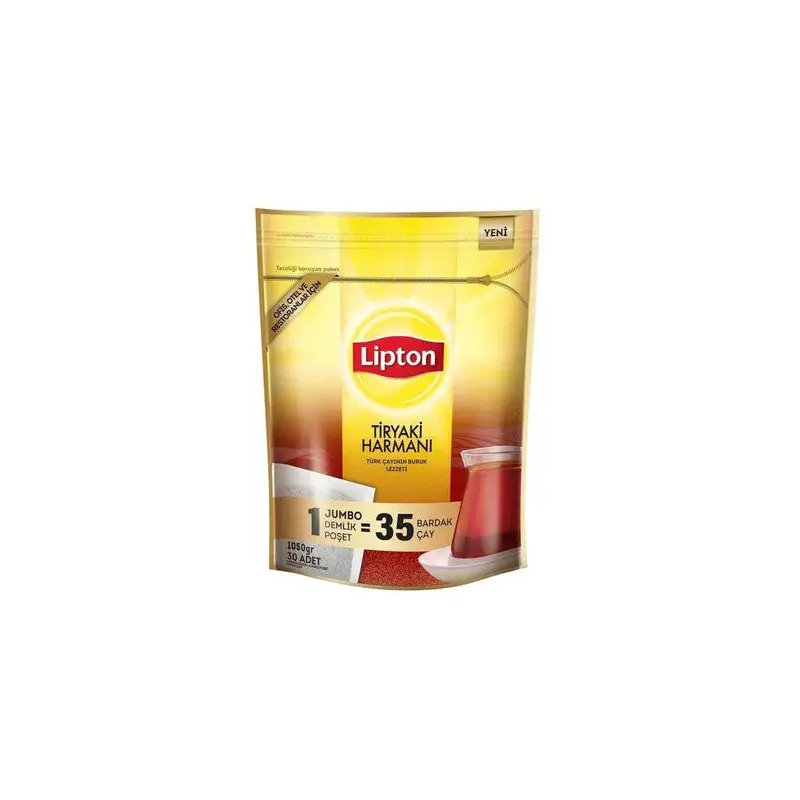 Lipton Tiryaki Blend Jumbo 35 Gr 30 Tea Bag Teapot