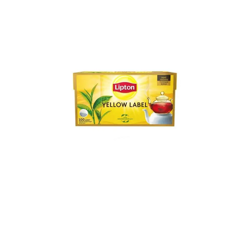 Lipton Yellow Label 100-Pack Teapot Sachets