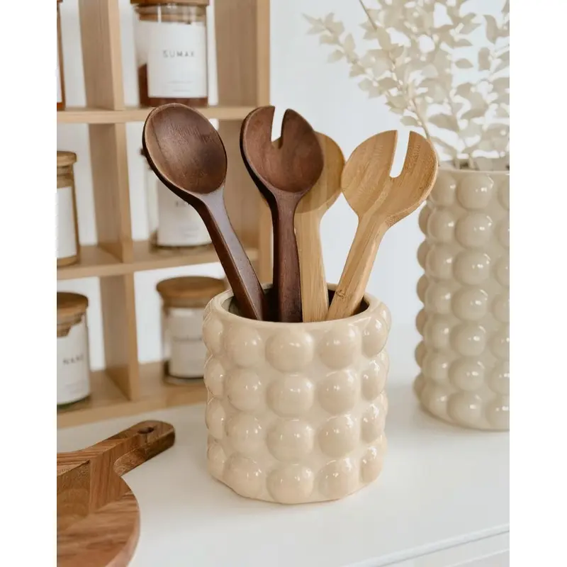 Atby 13Cm Bubble Ceramic Vase