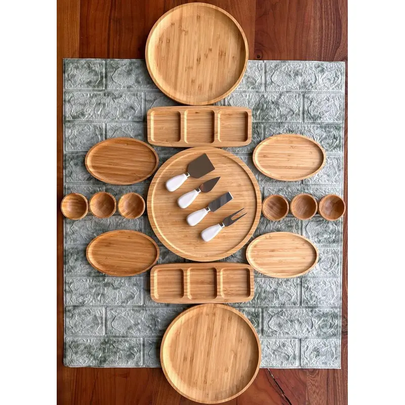 Atbyhome Bambum 19 Piece Breakfast Set Breakfast Set