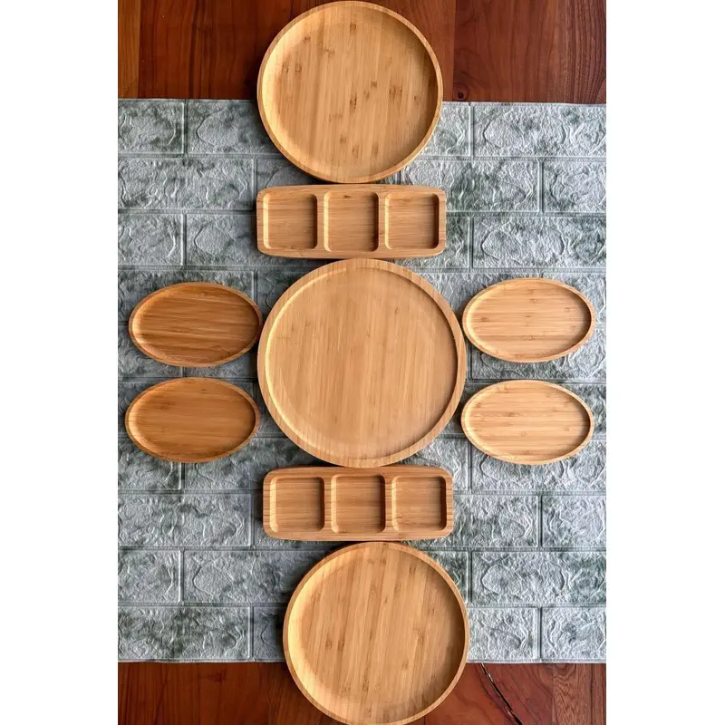 Atbyhome Bambum 9 Piece Breakfast Set Breakfast Set