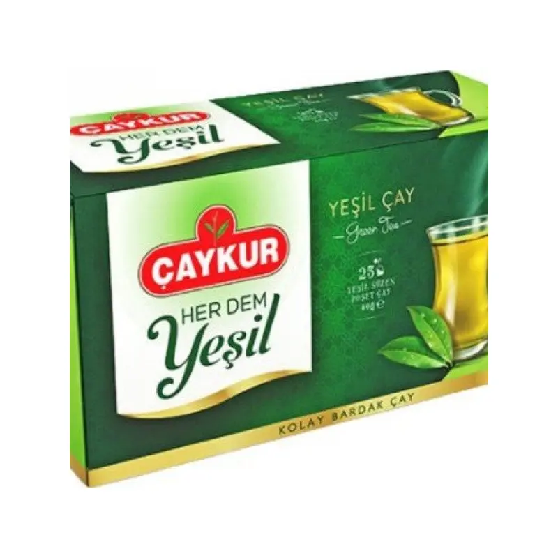 aykur Evergreen Strain Tea Bag Plain 40gr