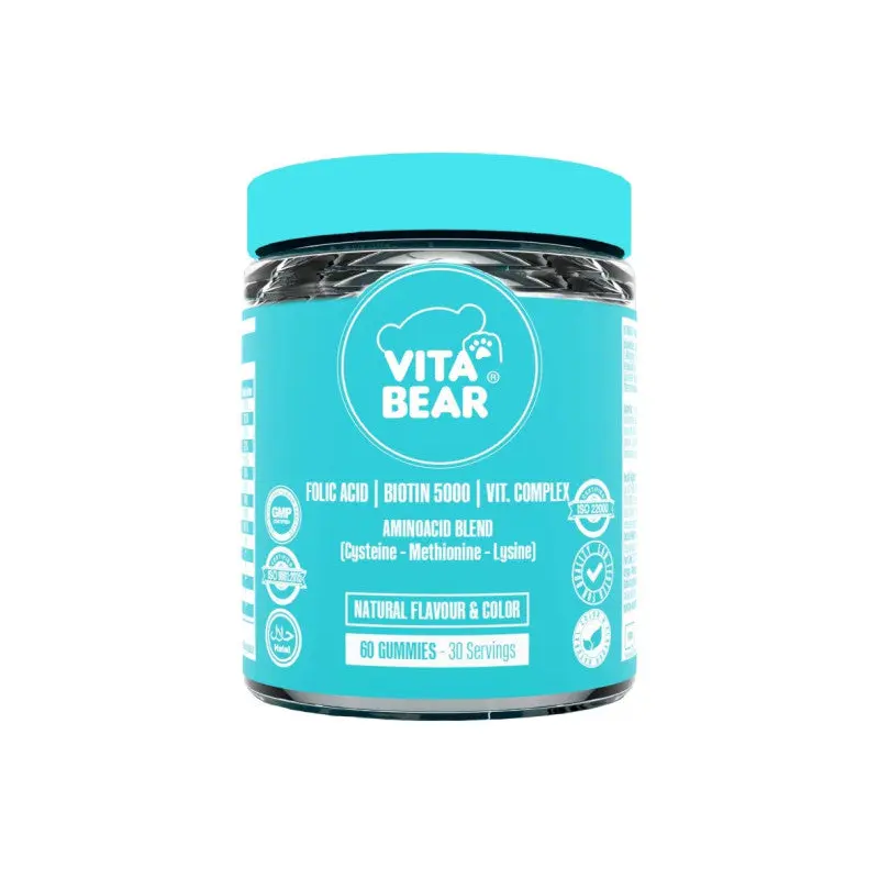 Vitabear Strong Hair Gummy Vitamin 60 Pieces