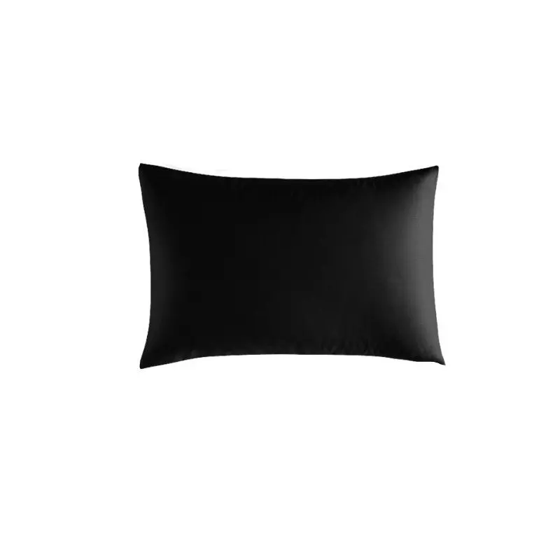 Black Zippered 2-Piece Black Pillowcase 50X70 Cm