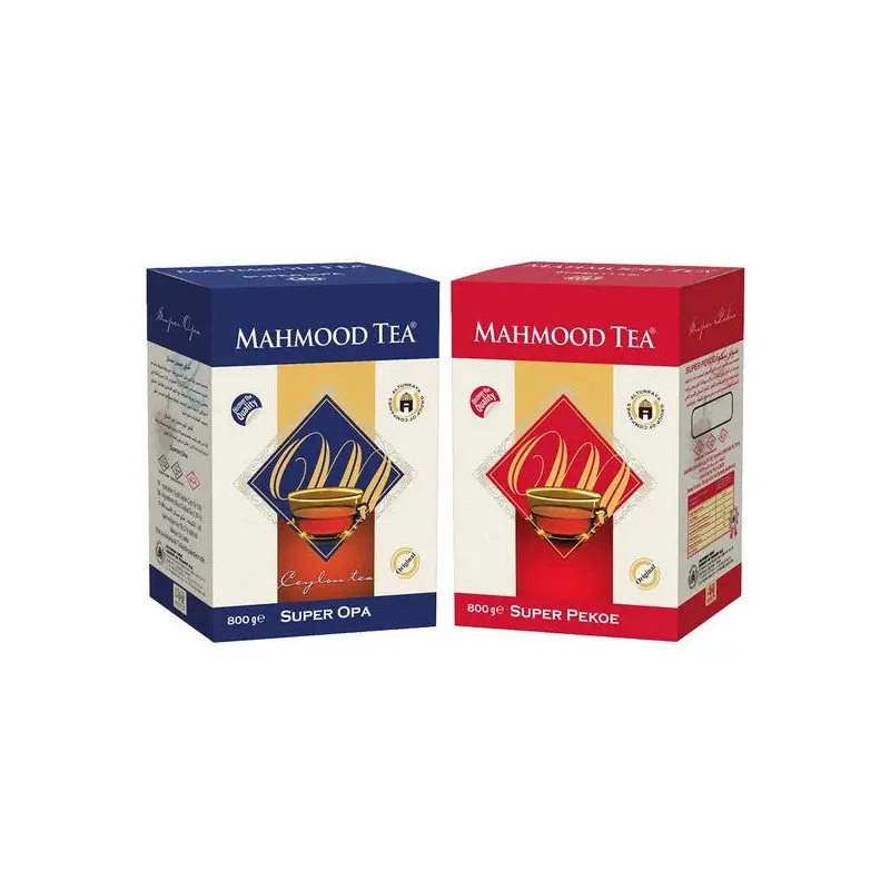 Mahmood Tea Imported Ceylon Sri Lanka Ceylon Bulk Tea Super Pekoe And Super Opa 800 Gr