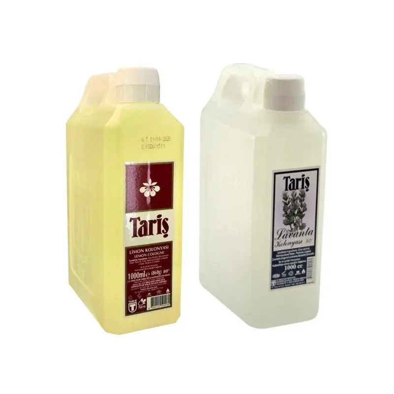 Tari 80 Degrees Lemon Cologne Drum 1 L + Tari 80 Degrees Lavender Cologne Drum 1 L