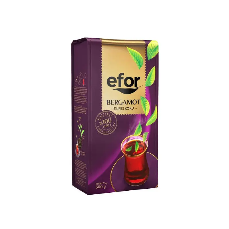 Efor Bergamot Flavored Loose Black Tea - 500Gr