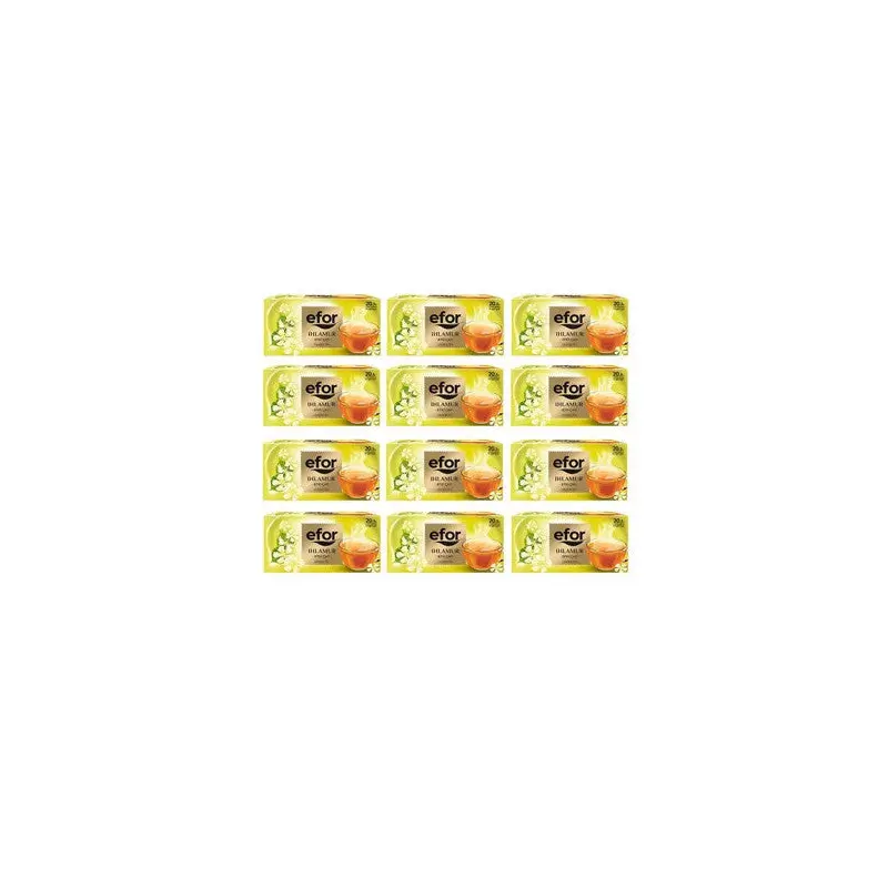 Efor Tea Efor Linden Cup Bag Herbal And Fruit Tea 20 Pieces X 12 Pieces