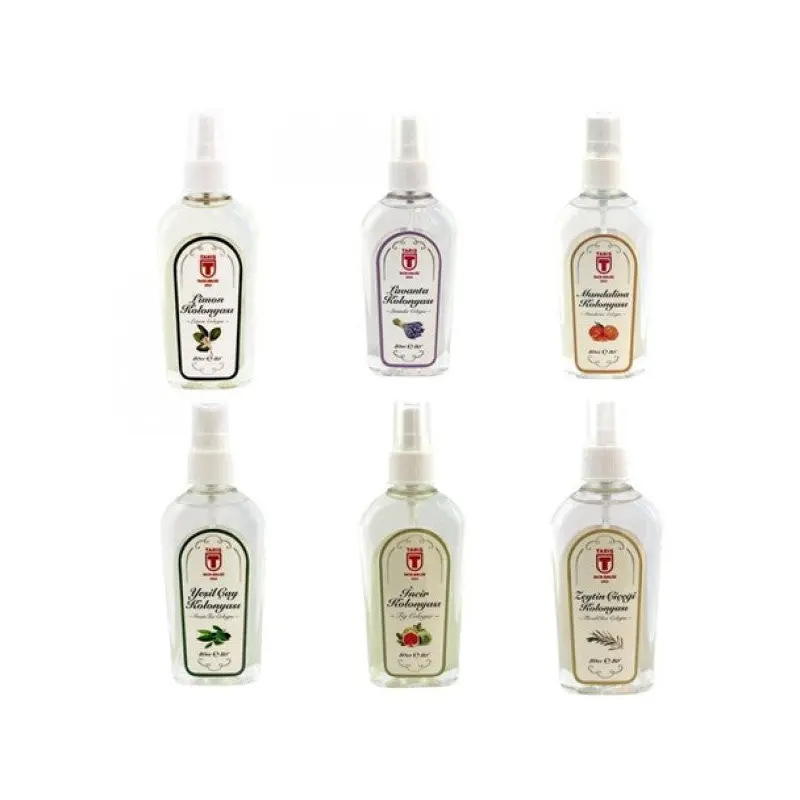 Tari Lemon-Olive-Green Tea-Tangerine-Fig-Lavender Spray 80Cc 6 Pieces