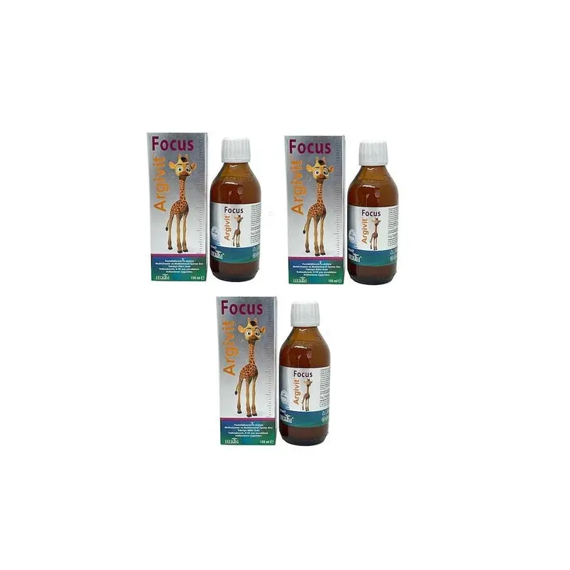 Argivit Focus Syrup 150 Ml 3-Pack