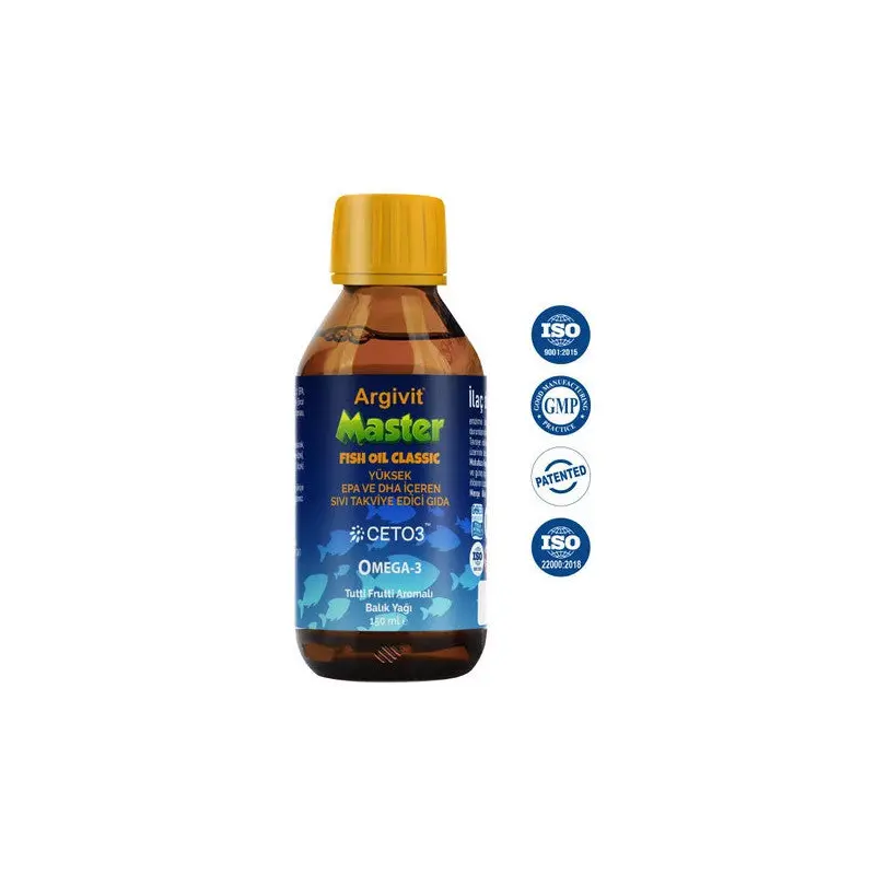 Argivit Master Fish Oil Containing Epa And Dha 150Ml