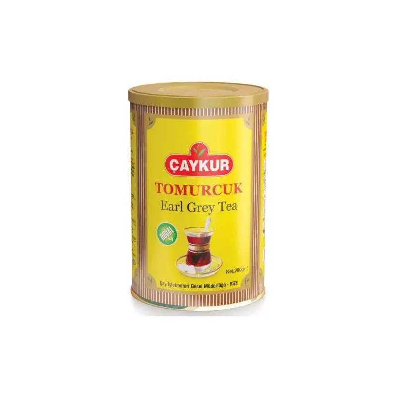 aykur Tomurcuk Earl Gray Tea 200 Gr 3-Piece Tin