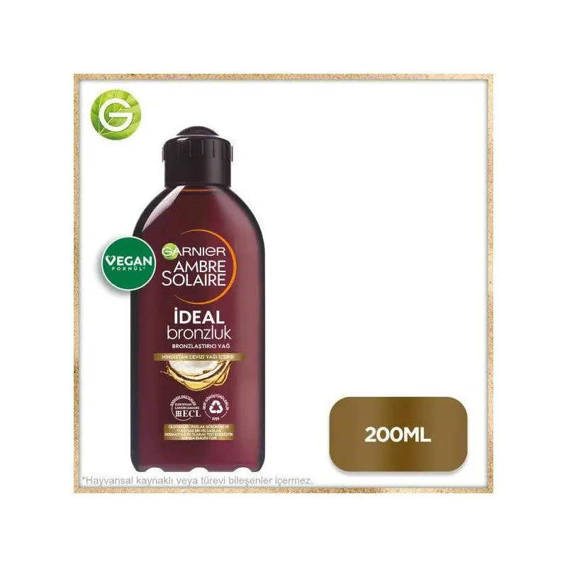 Garnier Ambre Solaire Intensive Bronzing Oil Gkf2 200Ml