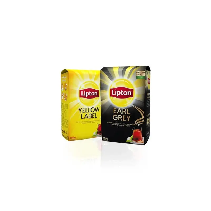 Lipton Yellow Label Loose Tea 1000 Gr + Earl Grey Loose Tea 1000 Gr