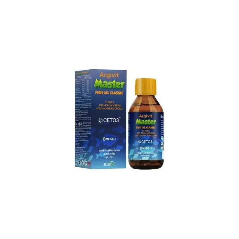 Argivit Master Fish Oil Containing Epa And Dha 150 Ml