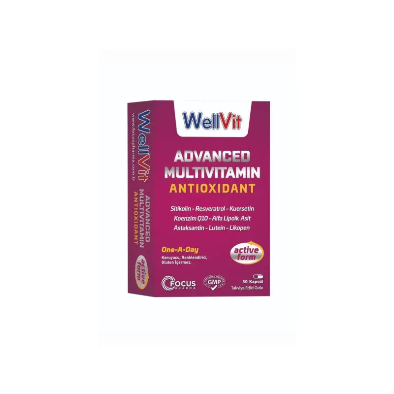 Wellvit Advanced Multivitamin 30 Capsules