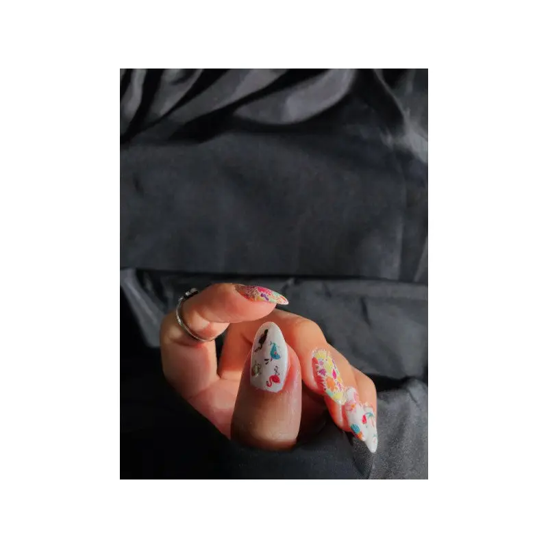 Tropical-1 Nail Tattoo, Nail Art, Nail Sticker
