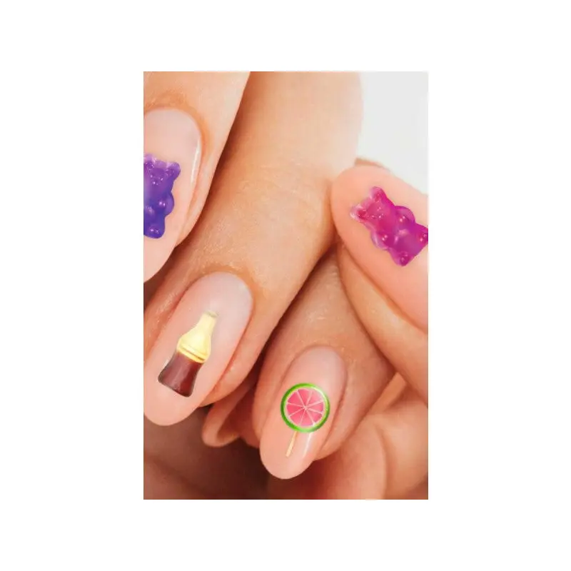 Sweets Nail Tattoo, Nail Art, Nail Sticker